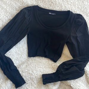 Ribbed Material Zara Top